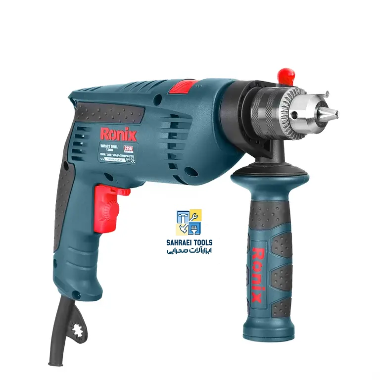 دریل برقی چکشی 13 میلیمتری آچاری 850 وات 3000 دور رونیکس 2250
