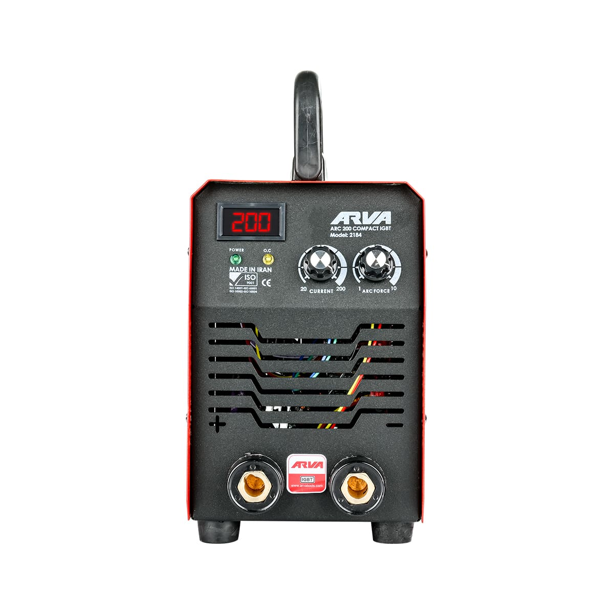 دستگاه جوشکاری اینورتر ARC ۲۰۰ COMPACT IGBT آروا مدل ۲۱۸۴