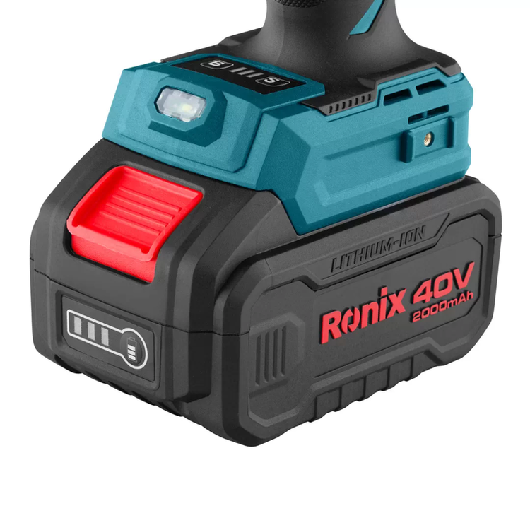 کیت بکس شارژی براشلس 40 ولتی رونیکس مدل 8907