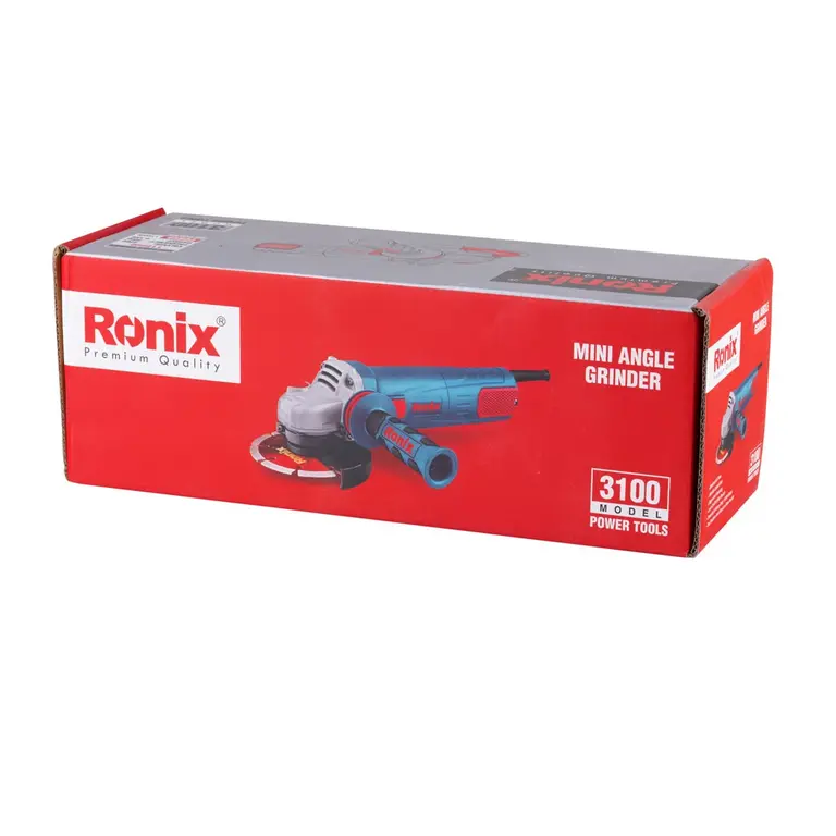 مینی فرز برقی 115 میلی متری 1100 وات دیمردار رونیکس 3100