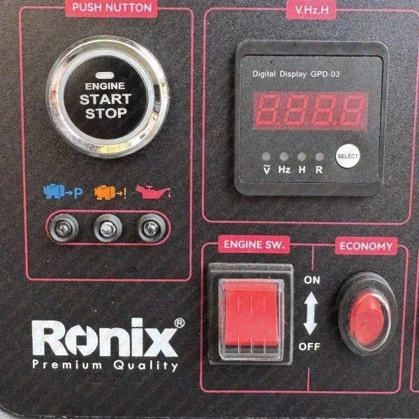 ژنراتور اینورتر کامپکت 8000 وات رونیکس RH-4773