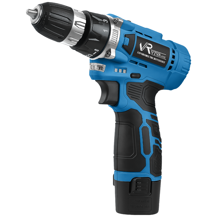 دریل پیچ گوشتی دو باطری همراه لوازم ویوارکس VR1210V-22A