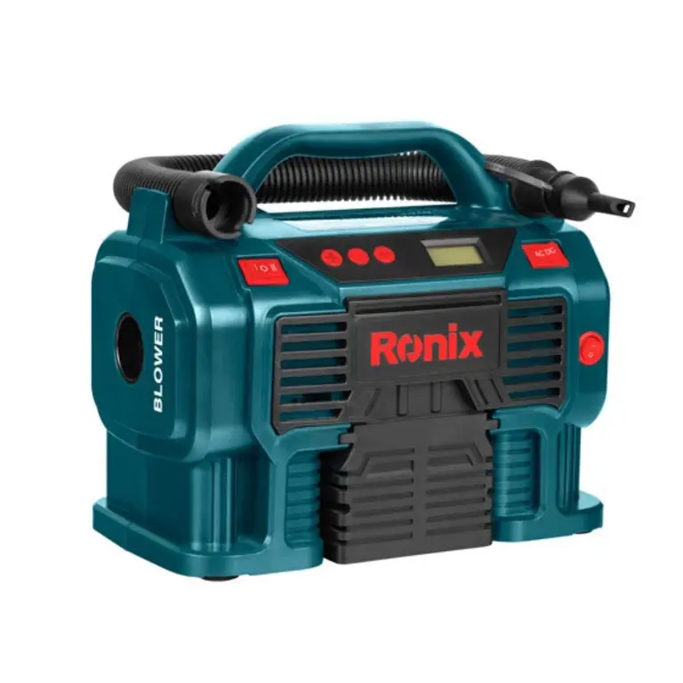 مینی کمپرسور باد سه کاره دیجیتال فندکی و برق شهری رونیکس RH-4261B