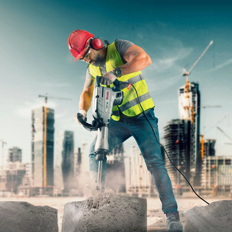 چکش تخریب برقی 14 کیلویی 40 ژول رونیکس 2801
