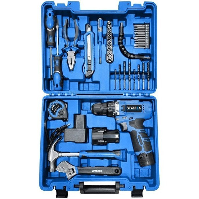 کیت دریل شارژی ۴۰ پارچه ویوارکس مدل VR1240-CDK