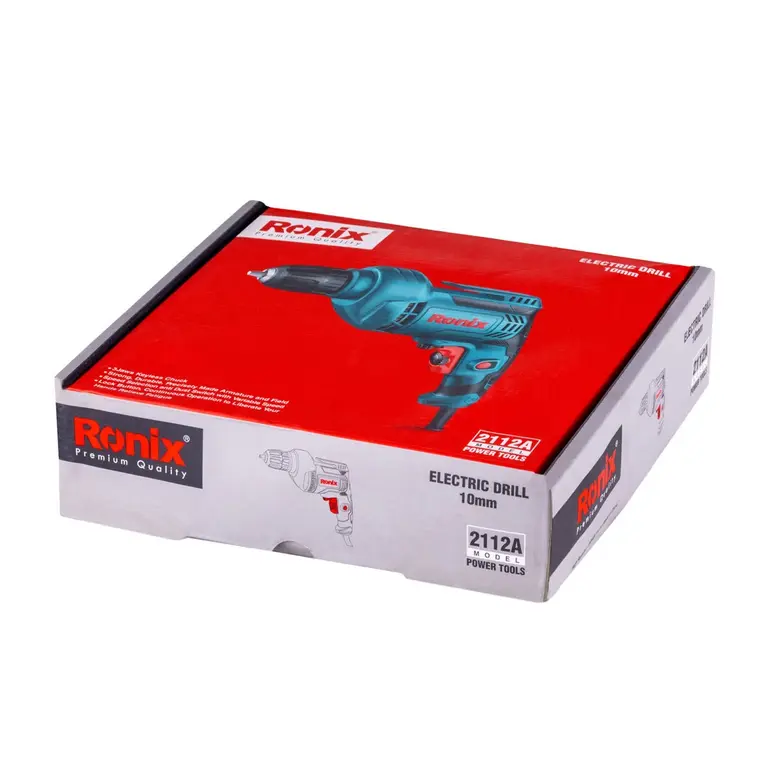 دریل برقی اتوماتیک 10میلیمتری-450 وات رونیکس 2112A