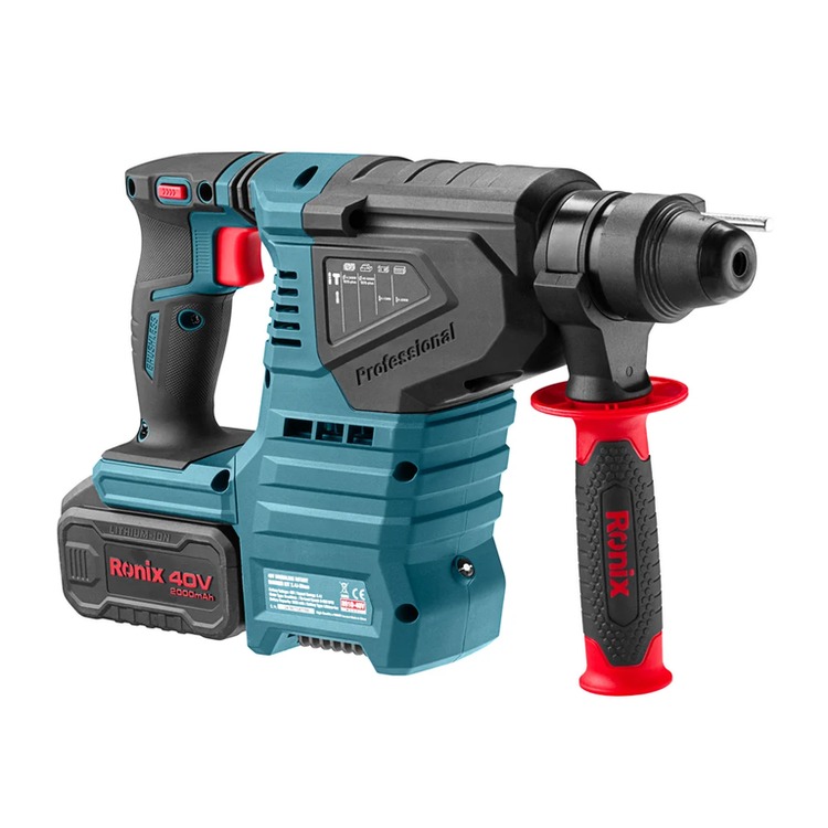 کیت بتنکن شارژی براشلس 40 ولت 2.4 ژول 28 میلیمتری رونیکس 8910-40V