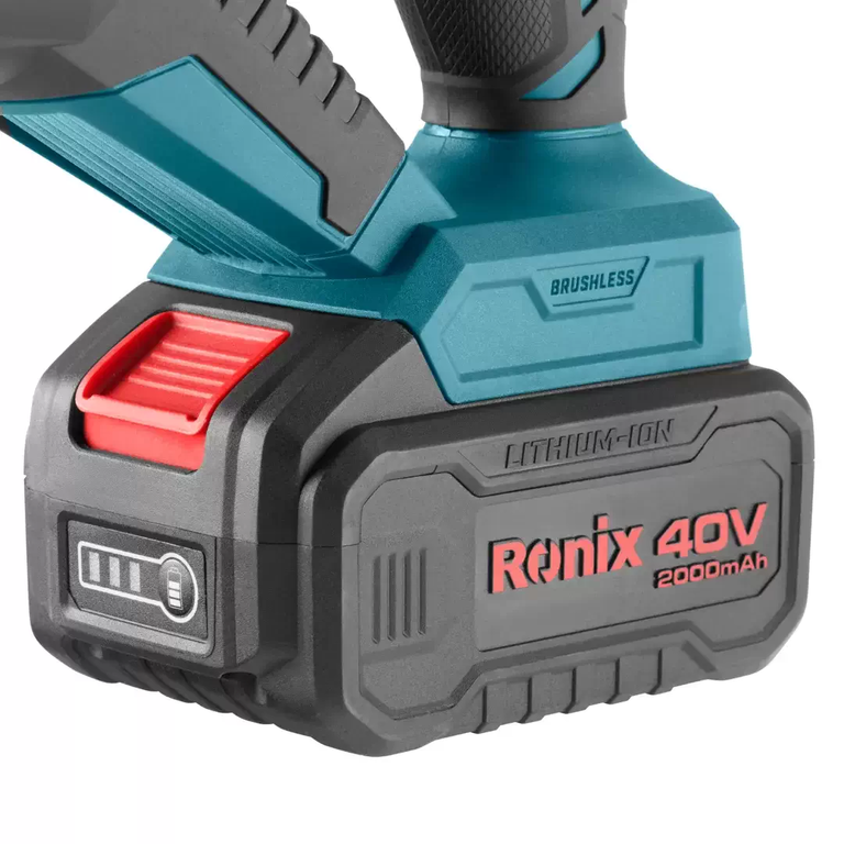 کیت اره افقی بر شارژی براشلس 40 ولت رونیکس 8904-40V