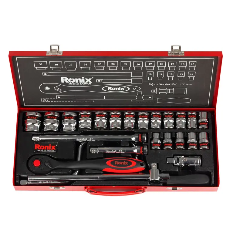 مجموعه بکس تایوانی 24 عددی 1/2 اینچ رونیکس RH-2624