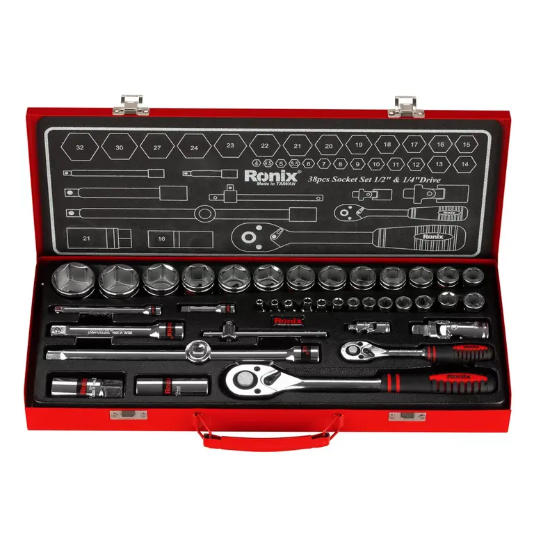 مجموعه بکس تایوانی 38 عددی رونیکس RH-2638