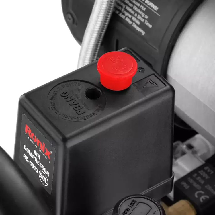کمپرسور 4 سیلندر 50 لیتری بی صدا رونیکس RC-5013