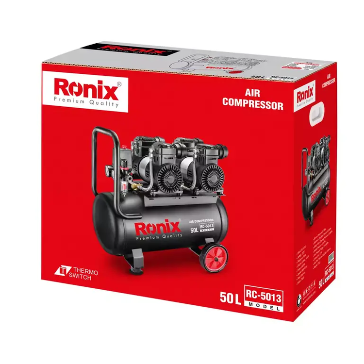 کمپرسور 4 سیلندر 50 لیتری بی صدا رونیکس RC-5013