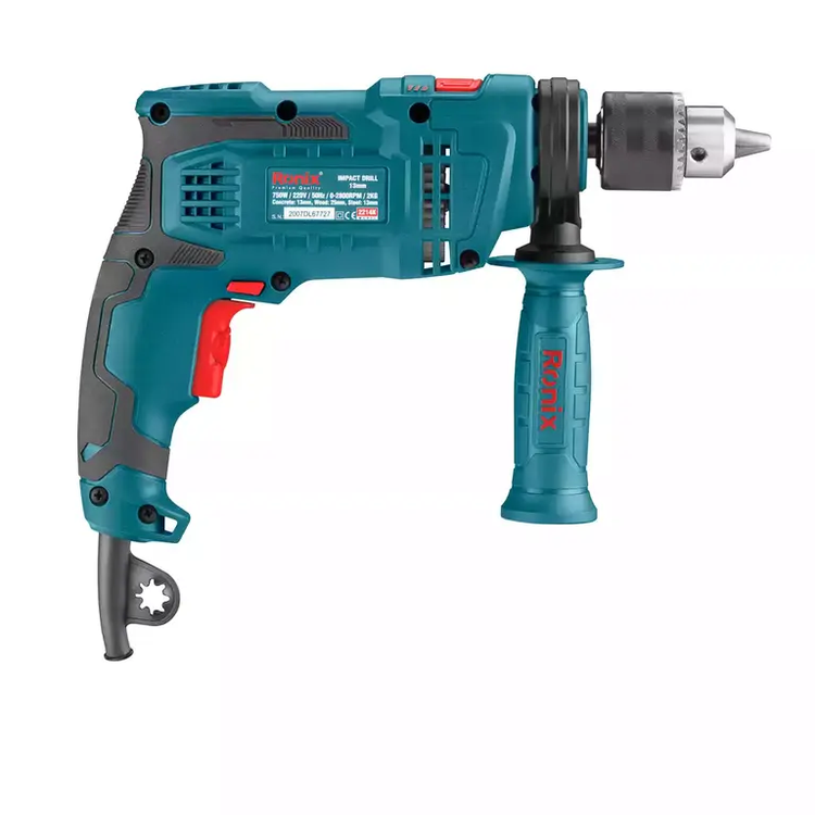 کیت دریل چکشی 13 میلی متر-750 وات رونیکس 2214K