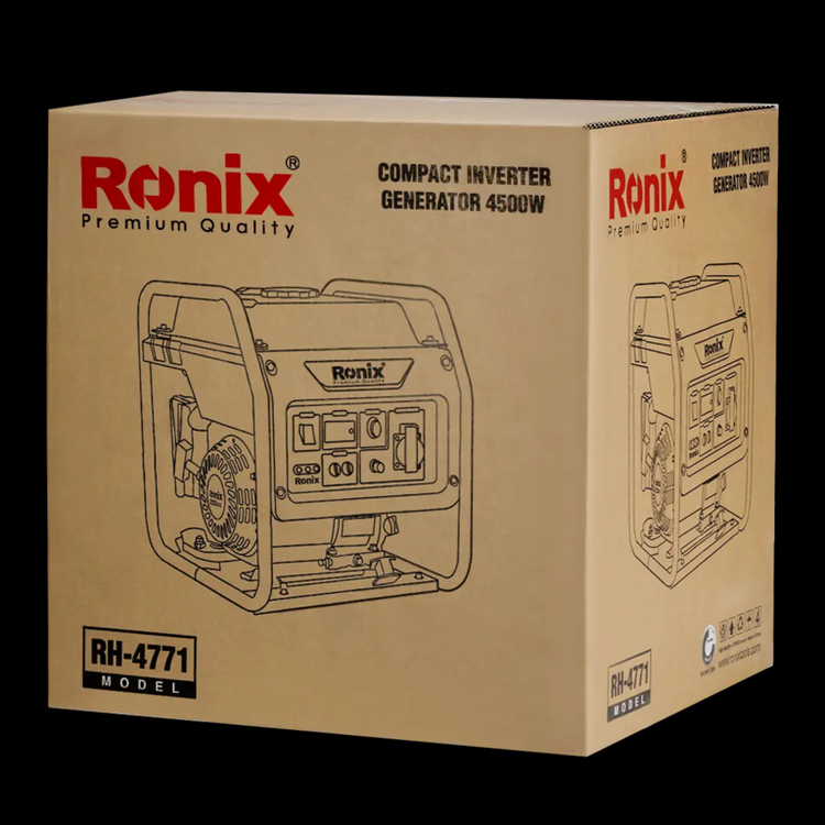 ژنراتور اینورتر کامپکت 4500 وات رونیکس RH-4771