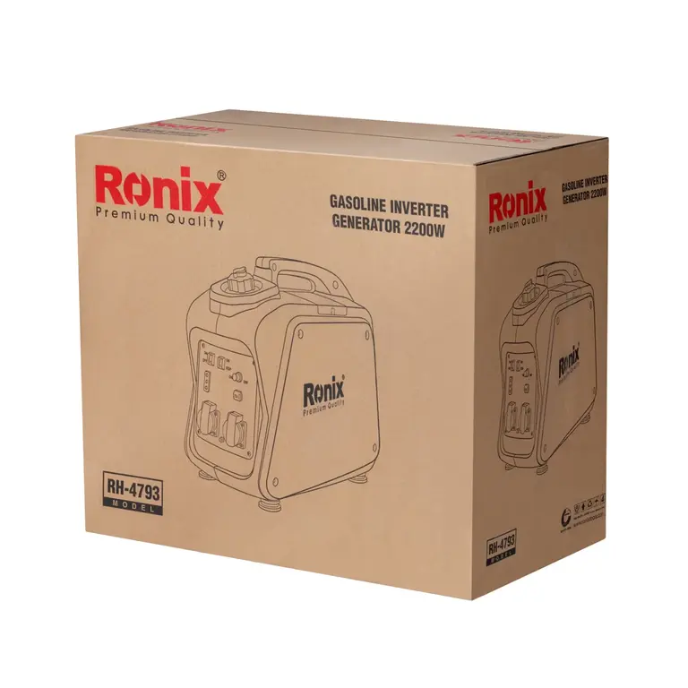 موتور برق سایلنت (ژنراتور اینورتر) 2200 وات رونیکس RH-4793