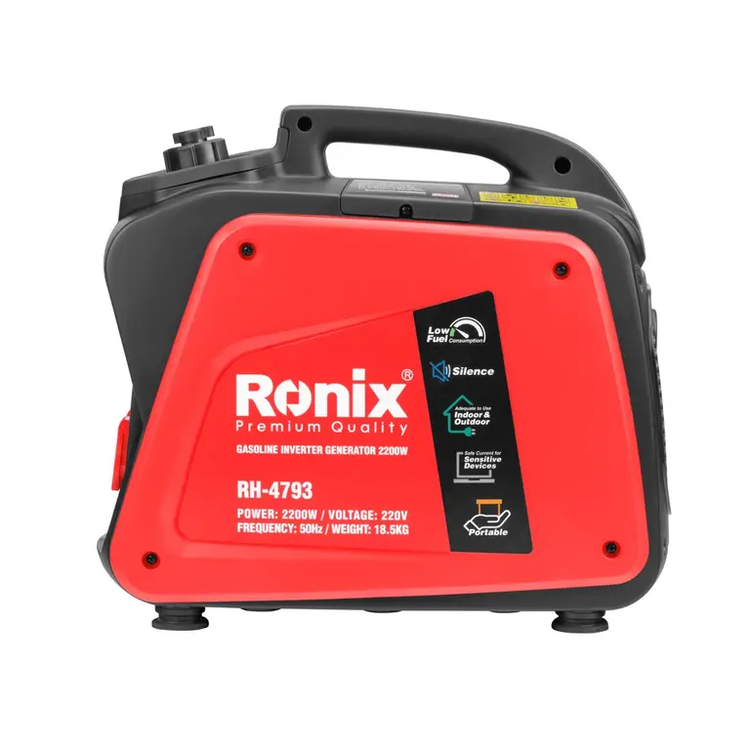 موتور برق سایلنت (ژنراتور اینورتر) 2200 وات رونیکس RH-4793