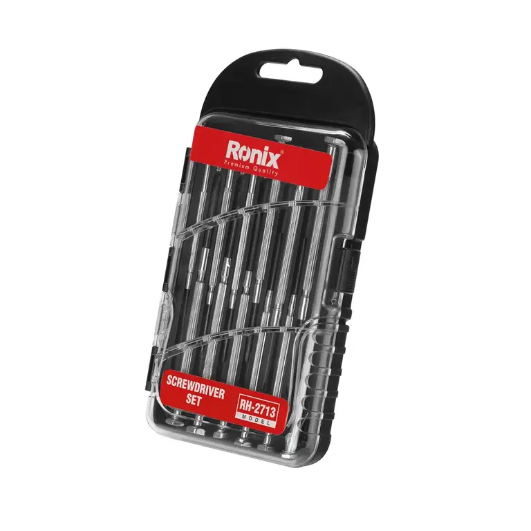 ست 12 عددی پیچ گوشتی ساعتی دسته فلزی رونیکس RH-2713