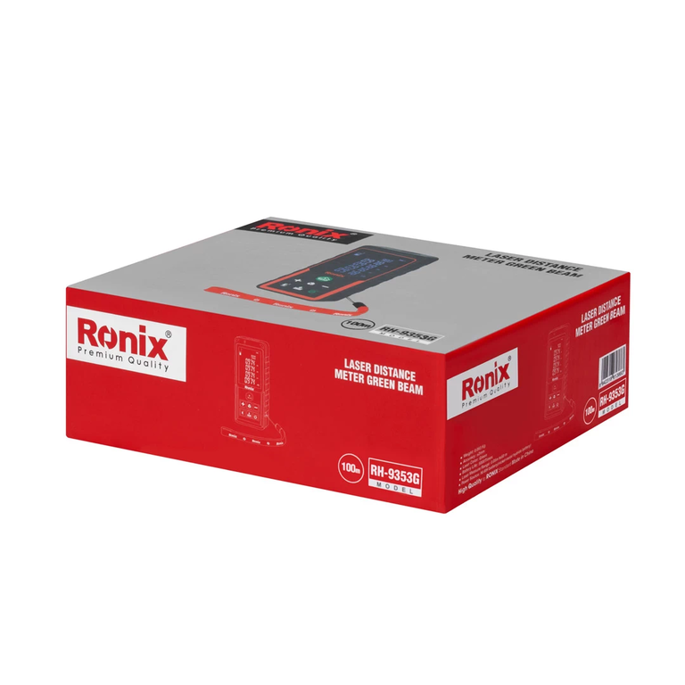 متر لیزری 100متری نور سبز رونیکس RH-9353G